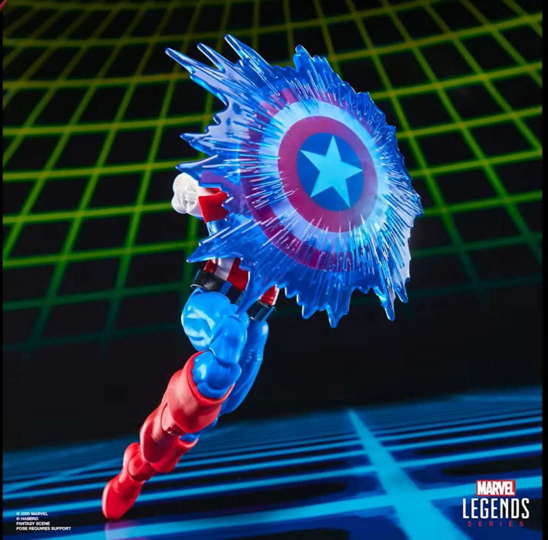 CAPITAN AMERICA VS VENOM GAMERVERSE MARVEL LEGENDS HASBRO