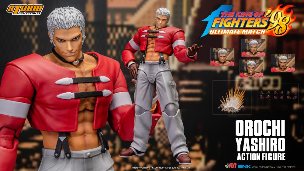 YASHIRO THE KING OF FIGHTERS STORM COLLECTIBLES