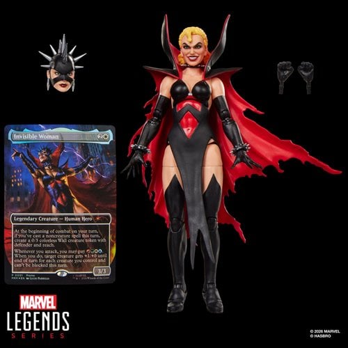 MALICE (SUE STORM) MARVEL SUPERHEROES MAGIC MARVEL LEGENDS HASBRO