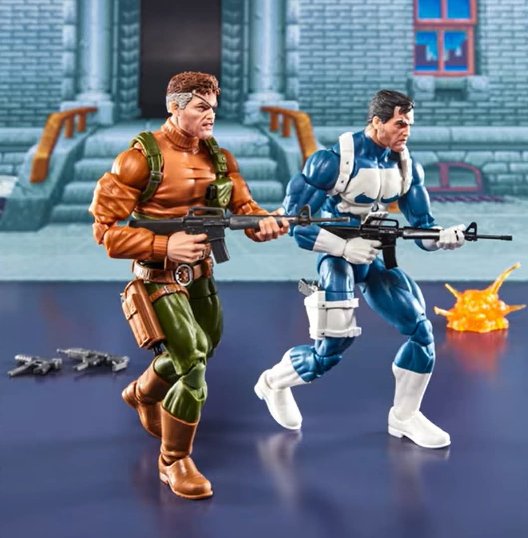 PUNISHER Y NICK FURY "THE PUNISHER" GAMERVERSE MARVEL LEGENDS HASBRO
