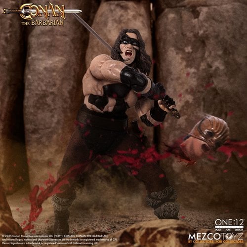 CONAN THE BARBARIAN (1982) WAR PAINT MEZCO ONE:12