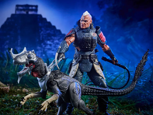 PROFESSOR ROTTCLAW Y DEINONYCHUS G.I.JOE CLASSIFIED HASBRO