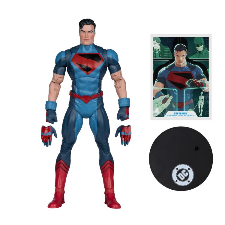 SUPERMAN & THE AUTHORITY DC MULTIVERSE MCFARLANE