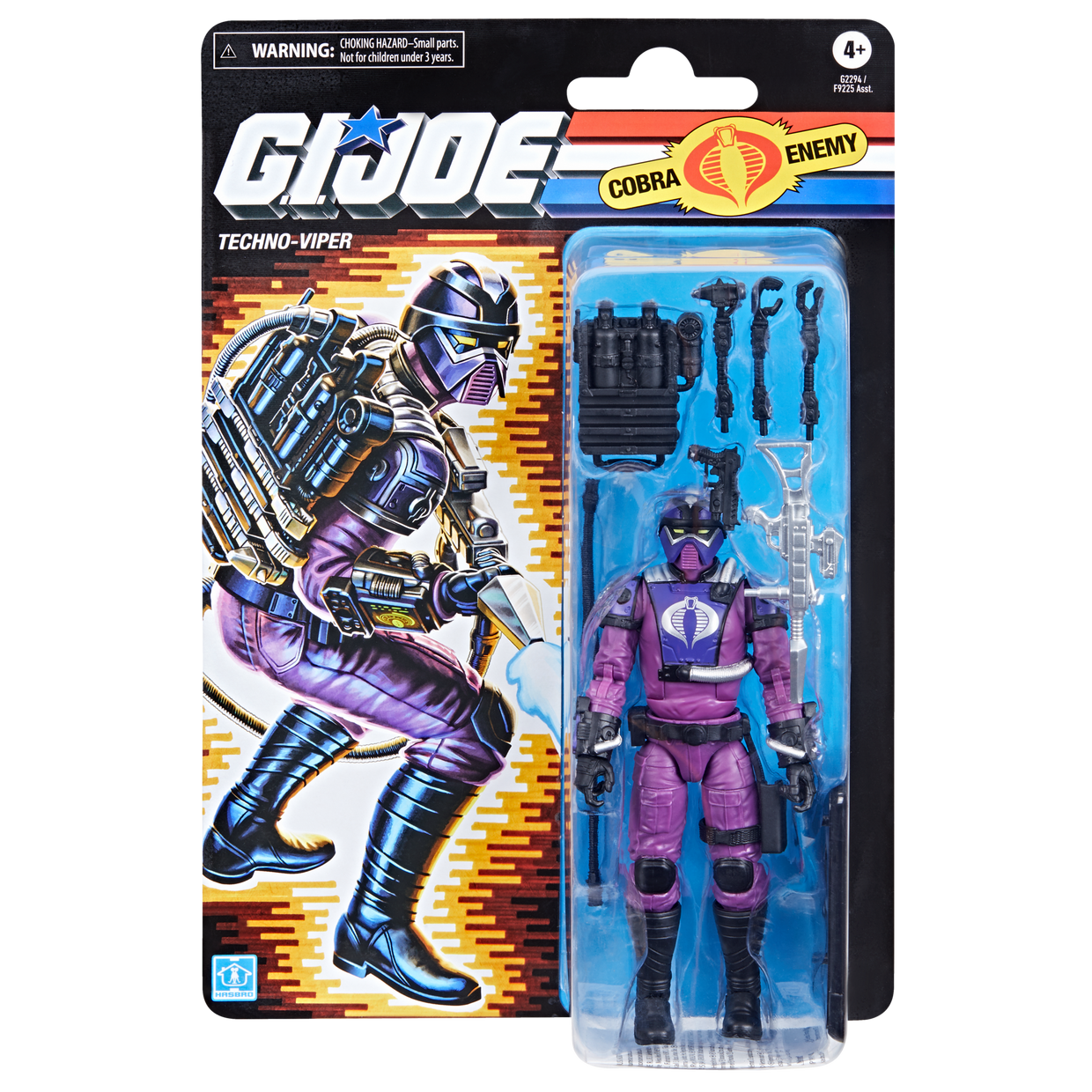 TECHNO VIPER RETROCARD G.I.JOE CLASSIFIED HASBRO