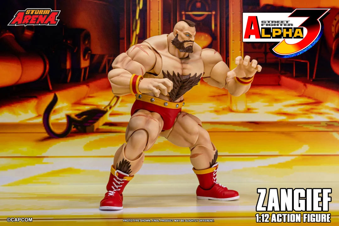 ZANGIEF STREET FIGHTER ALPHA STORM COLLECTIBLES ARENA