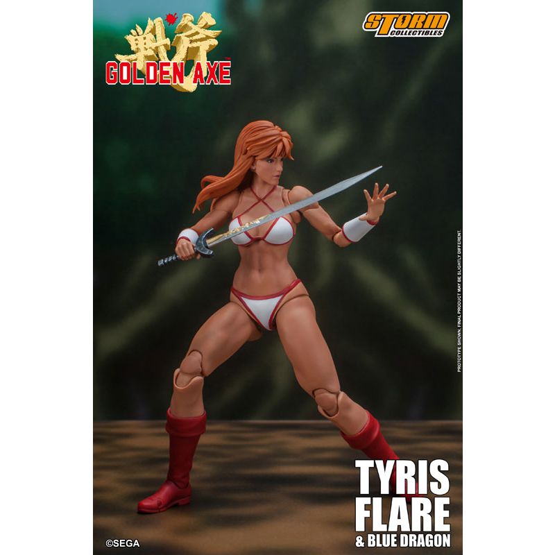 TYRIS FLARE GOLDEN AXE STORM COLLECTIBLES