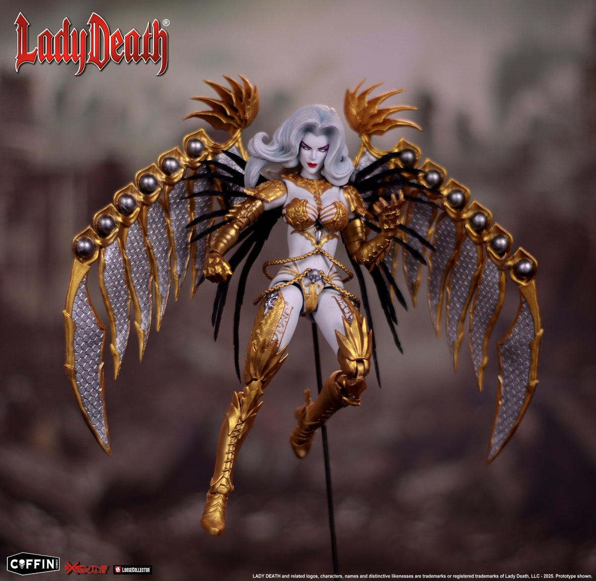 GOLD LADY SATANUS LEGACY SERIES EXECUTIVE REPLICAS