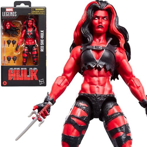 RED SHE HULK MARVEL LEGENDS HASBRO