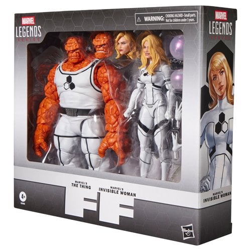 THE THING AND INVISIBLE WOMAN FUTURE FOUNDATION 2PACK MARVEL LEGENDS HASBRO