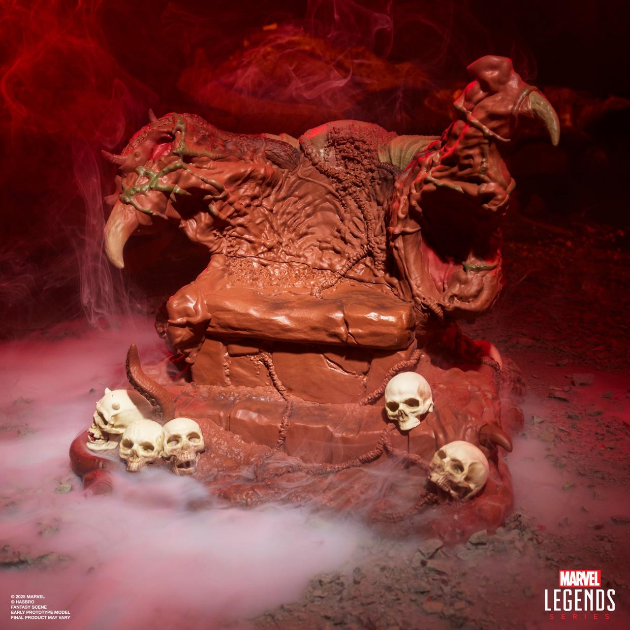 MEPHISTO CON TRONO INFERNAL MARVEL LEGENDS EXCLUSIVO HASLAB HASBRO