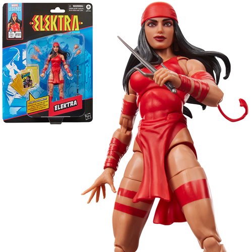 ELEKTRA MARVEL LEGENDS COMIC INSPIRED HASBRO