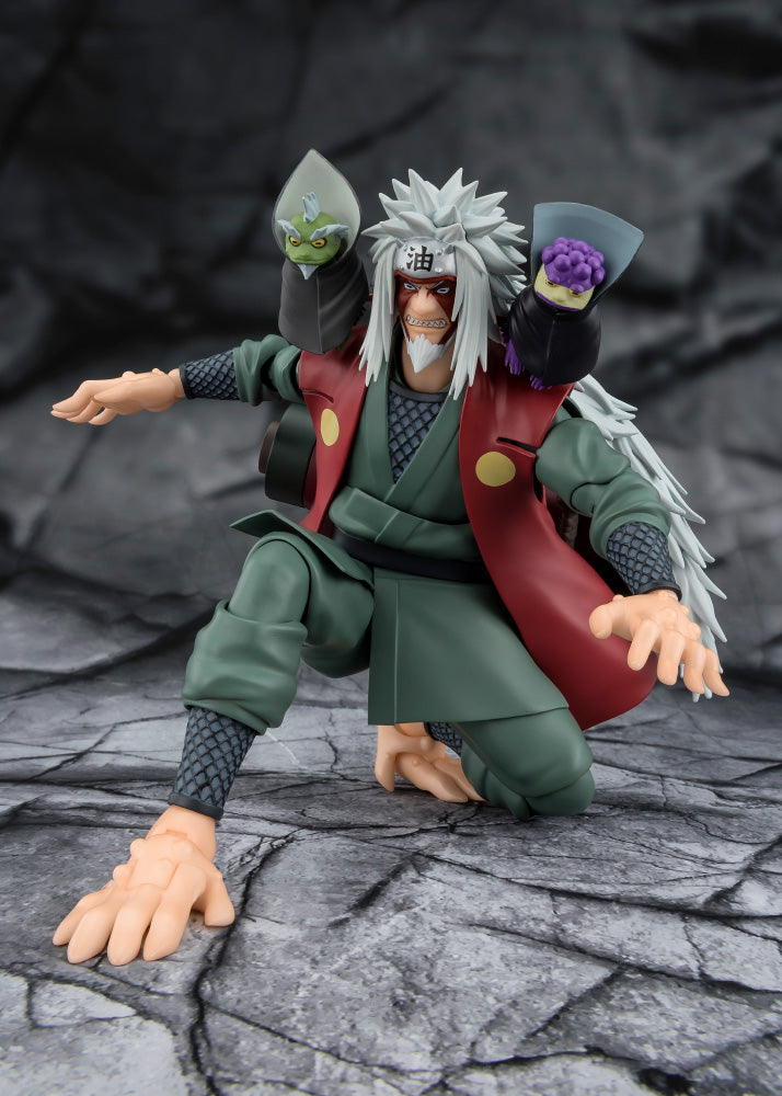 JIRAIYA SAGE MODE SET NARUTO S.H.FIGUARTS BANDAI