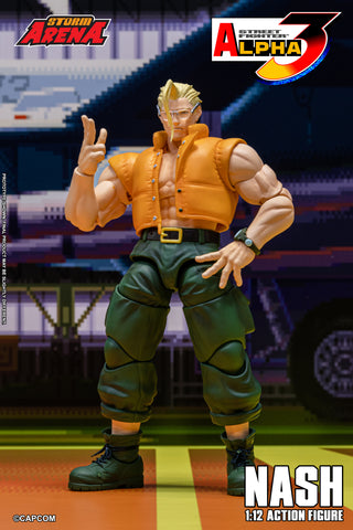 CHARLIE NASH STREET FIGHTER ALPHA STORM ARENA