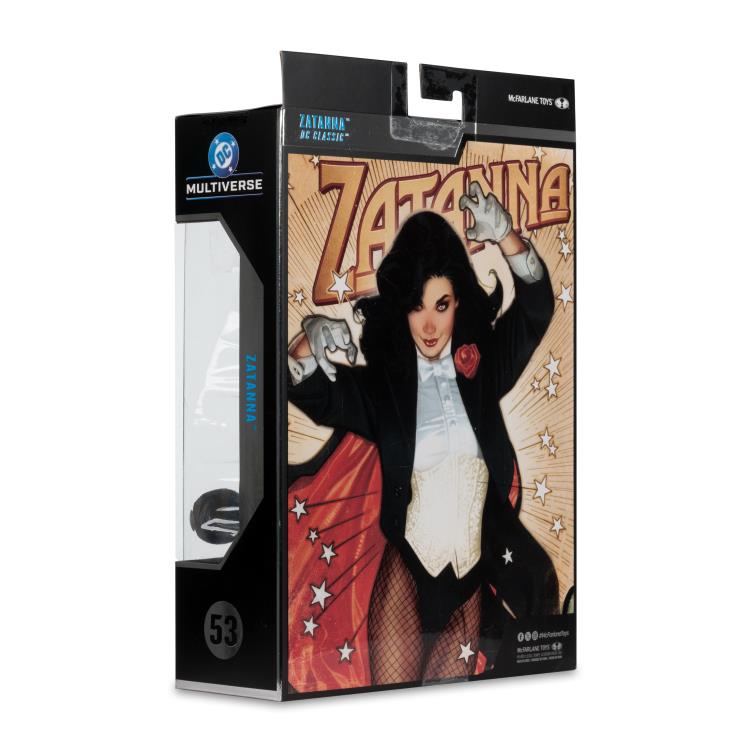 ZATANNA & DETECTIVE CHIMP DC MULTIVERSE COLLECTOR EDITION PLATINUM MCFARLANE