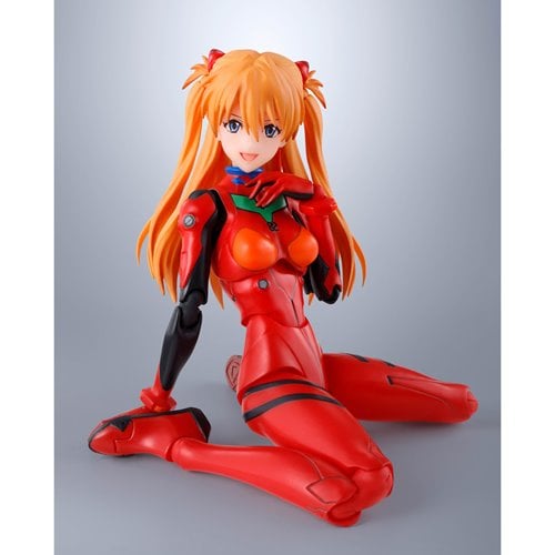 ASUKA SHIKINAMI LANGLEY EVANGELION S.H.FIGUARTS BANDAI