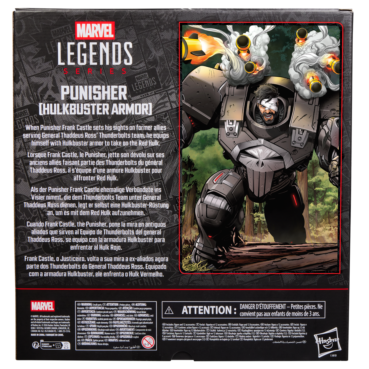 PUNISHER HULK BUSTER ARMOR MARVEL LEGENDS HASBROPULSE EXCLUSIVE