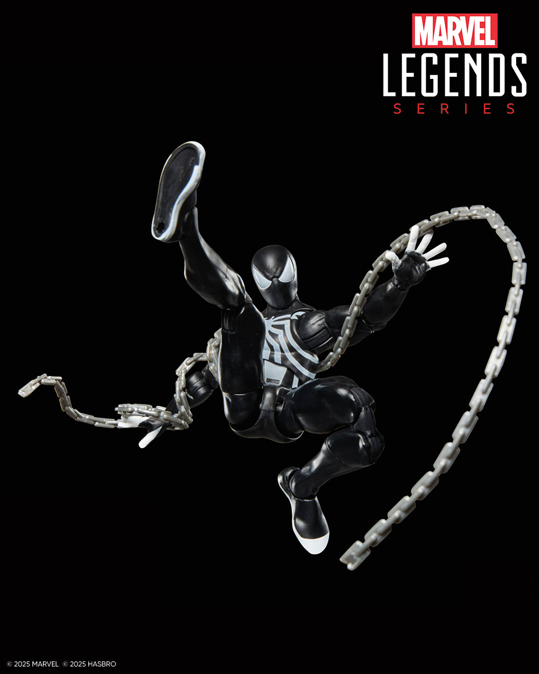 SPIDERVENOM SPIDERMAN MARVEL LEGENDS RETROCARD HASBRO