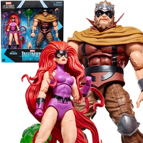 MEDUSA Y GORGON INHUMANS 2PK MARVEL LEGENDS HASBRO