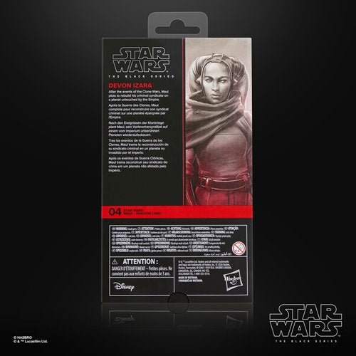 DEVON IZARA STAR WARS BLACK SERIES HASBRO