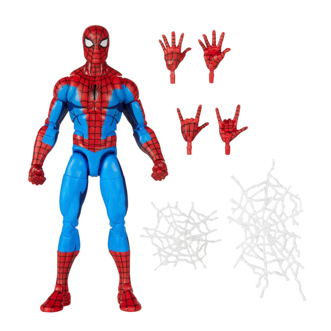 SPIDERMAN RETRO MARVEL LEGENDS CEL SHADED VERSION HASBRO