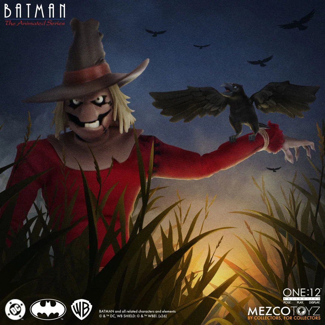 SCARECROW BATMAN THE ANIMATED SERIES MEZCO ONE:12