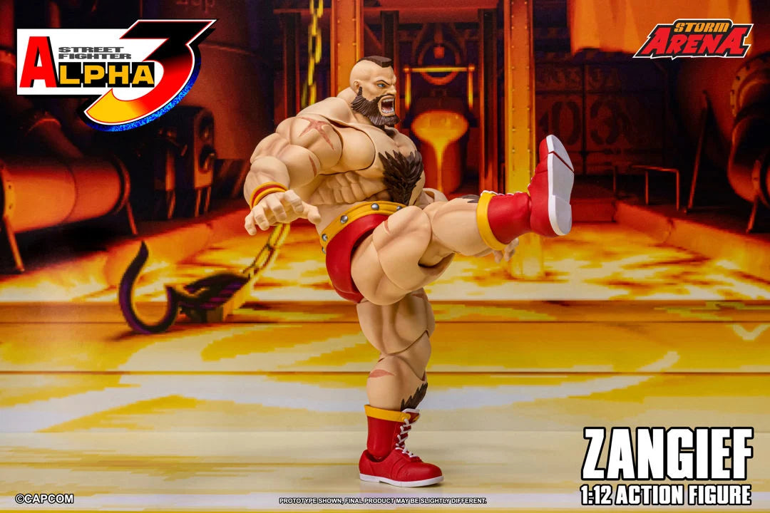 ZANGIEF STREET FIGHTER ALPHA STORM COLLECTIBLES ARENA
