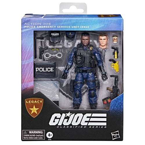 POLICE EMERGENCY SERVICE UNIT (ESU) G.I.JOE CLASSIFIED HASBRO