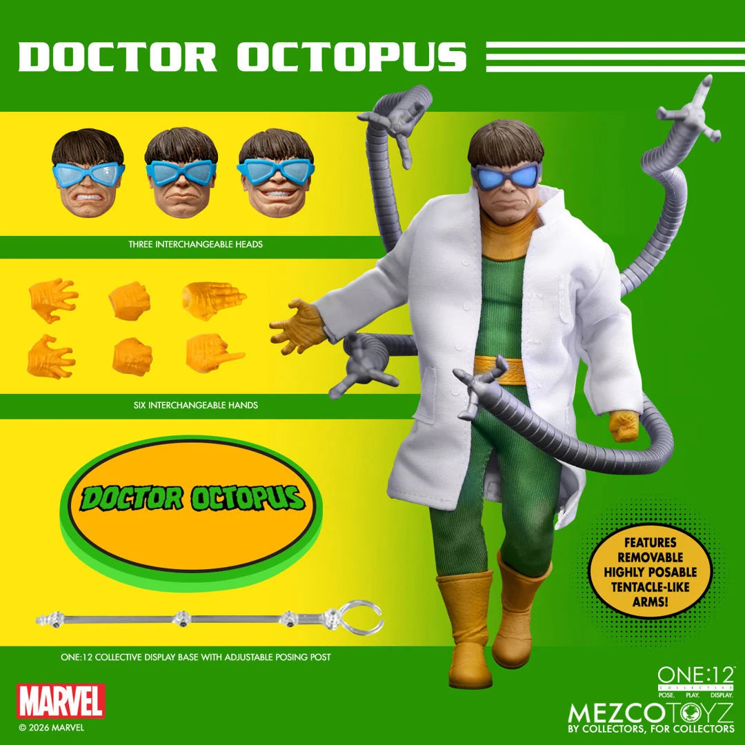 DR OCTOPUS (REISSUE) MARVEL MEZCO ONE:12