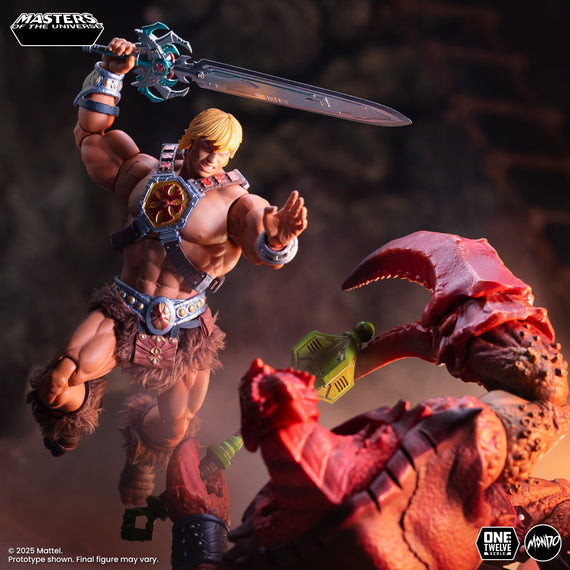 HEMAN MASTERS OF THE UNIVERSE 200X 1/12 MONDO VERSION REGULAR