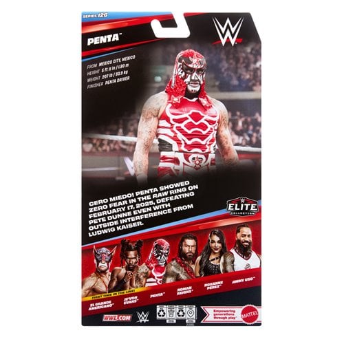 PENTA ELITE COLLECTION SERIES 126 WWE MATTEL