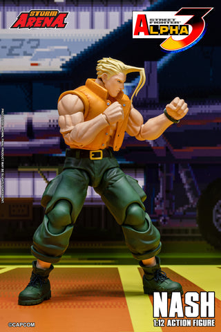 CHARLIE NASH STREET FIGHTER ALPHA STORM ARENA