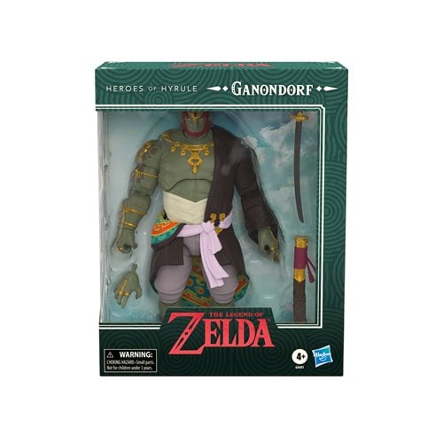 GANONDORF THE LEGENDS OF ZELDA HEROES OF HYRULE TEARS OF THE KINGDOM HASBRO