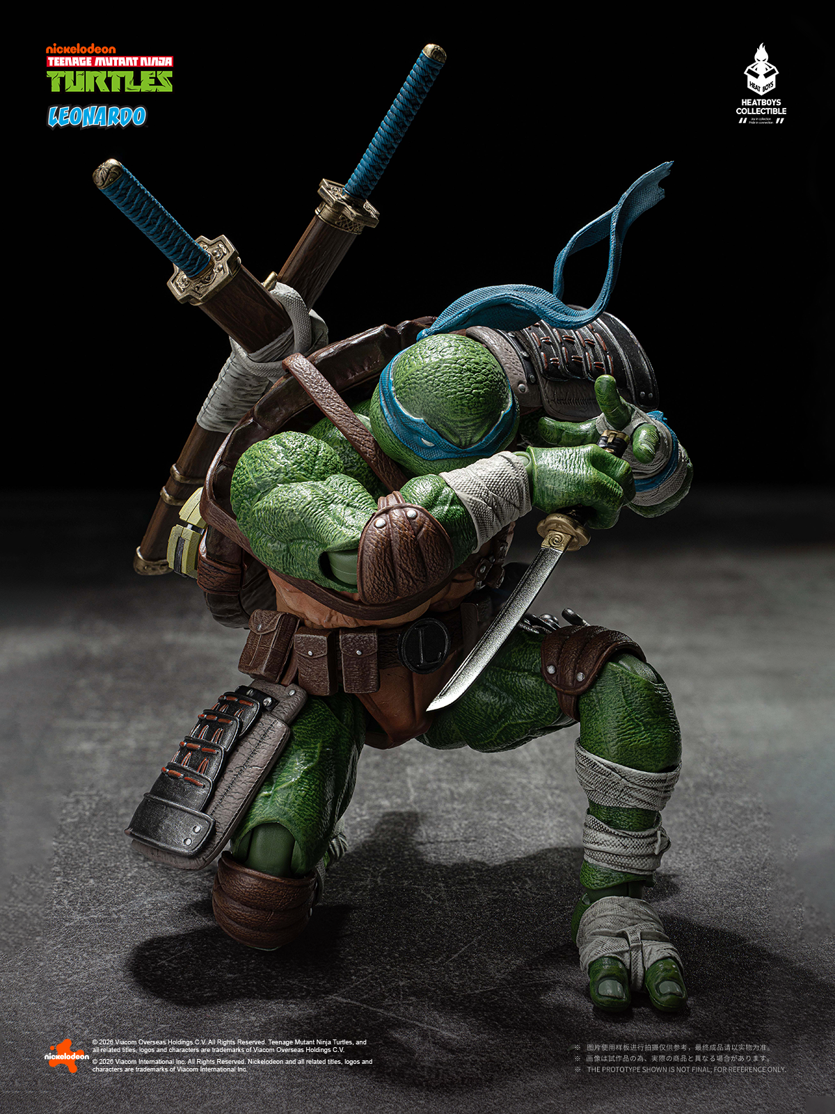 LEONARDO TMNT HEATBOYS DELUXE VERSION