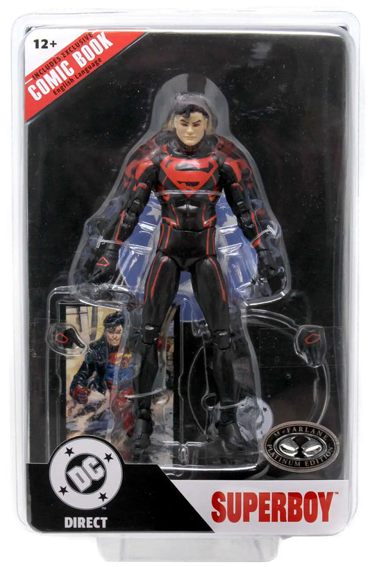 SUPERBOY PAGE PUNCHER DC DIRECT MCFARLANE EDICION PLATINUM