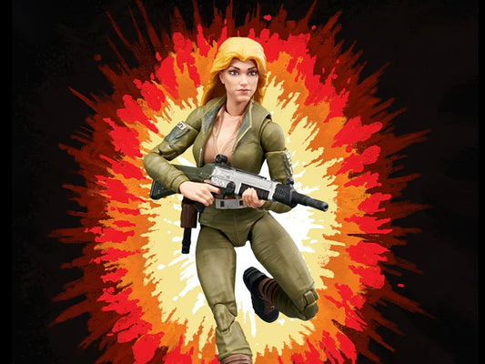 COURTNEY COVER GIRL KRIEGER G.I.JOE CLASSIFIED RETROCARD HASBRO