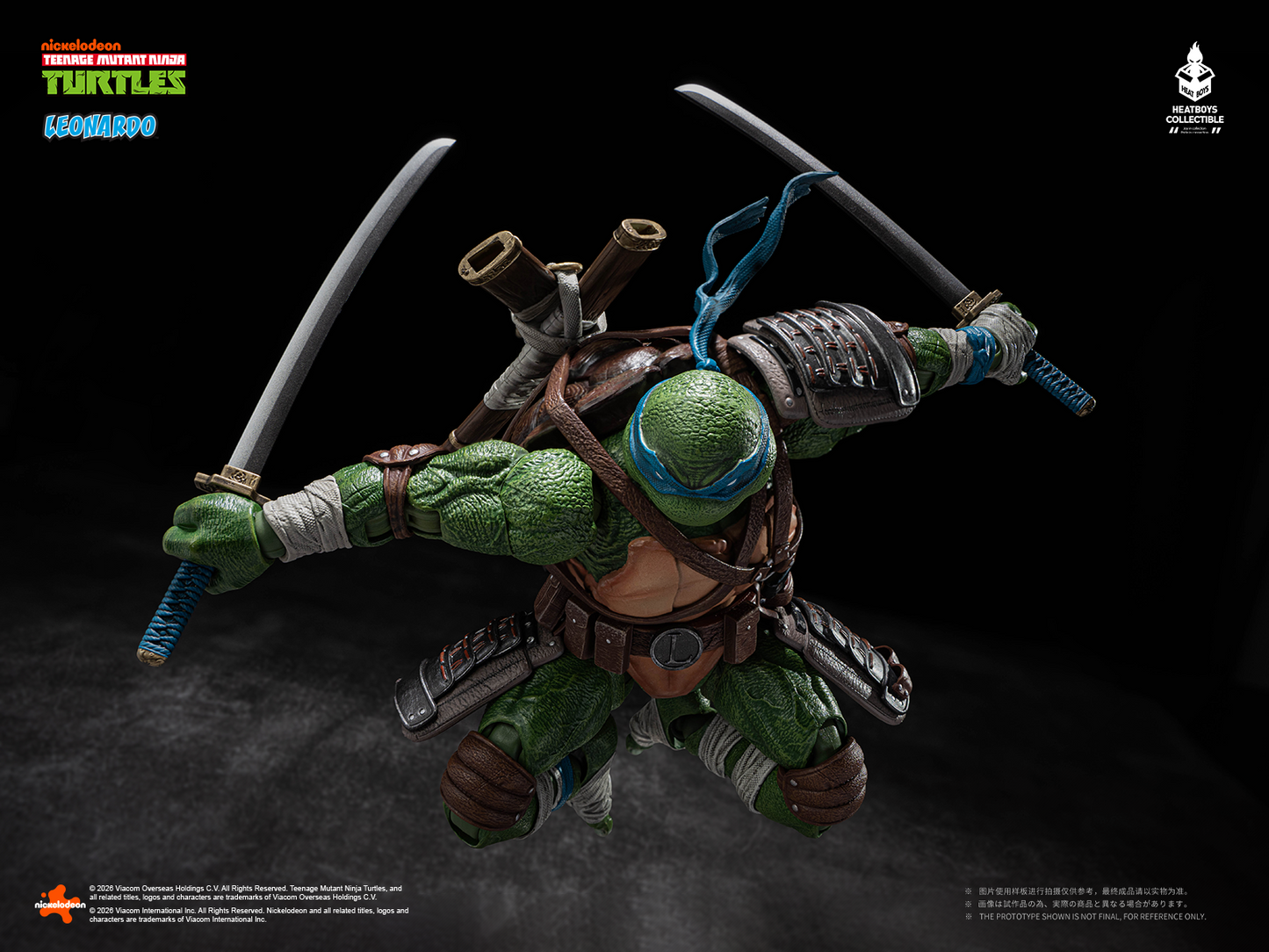 LEONARDO TMNT HEATBOYS DELUXE VERSION