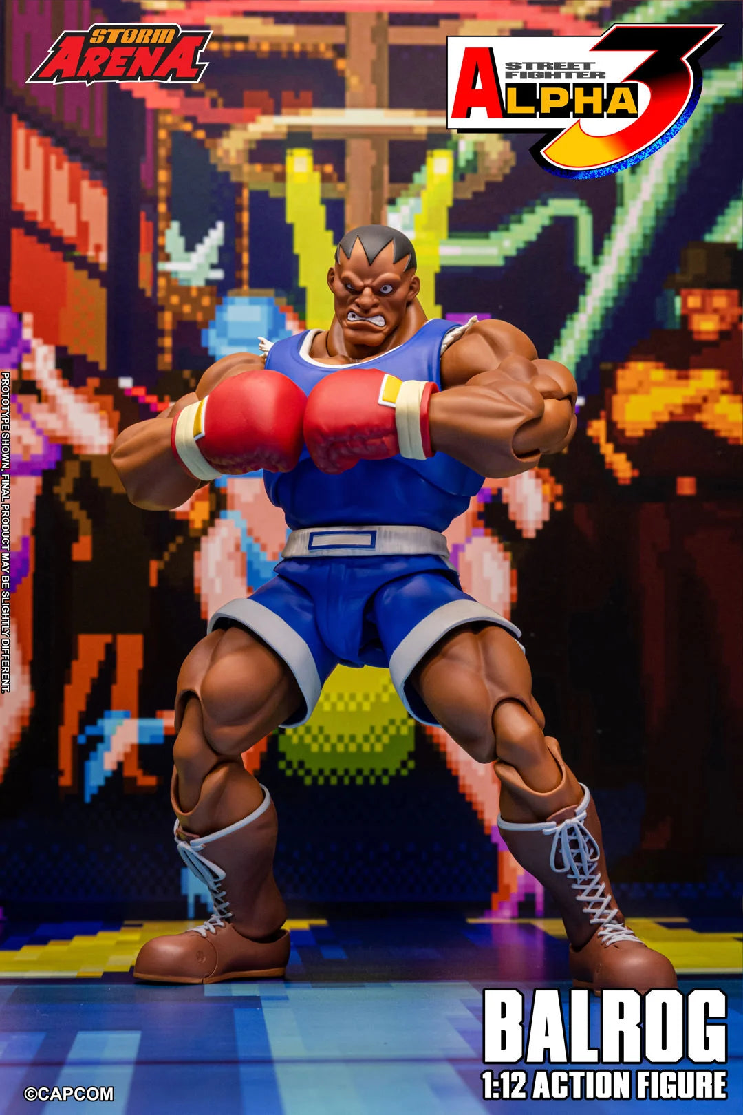 BALROG STREET FIGHTER ALPHA 3 STORM ARENA