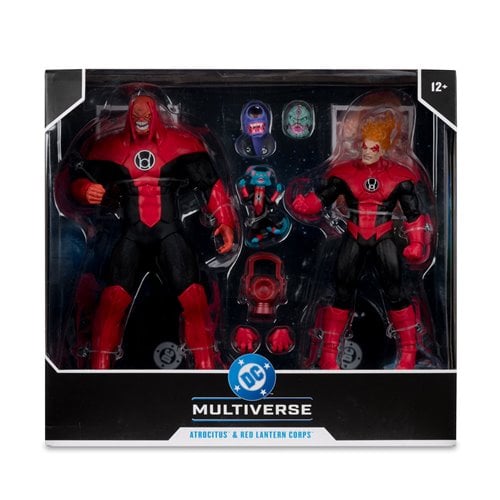 ATROCITUS AND RED LANTERN CORPS PACK DC MULTIVERSE MCFARLANE