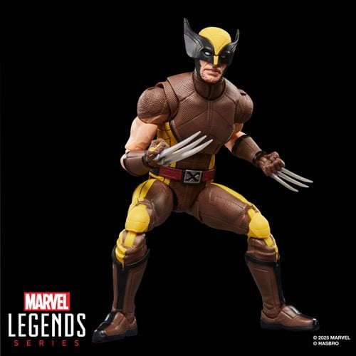 WOLVERINE BROWN SUIT (DEADPOOL Y WOLVERINE) MARVEL LEGENDS MCU HASBRO
