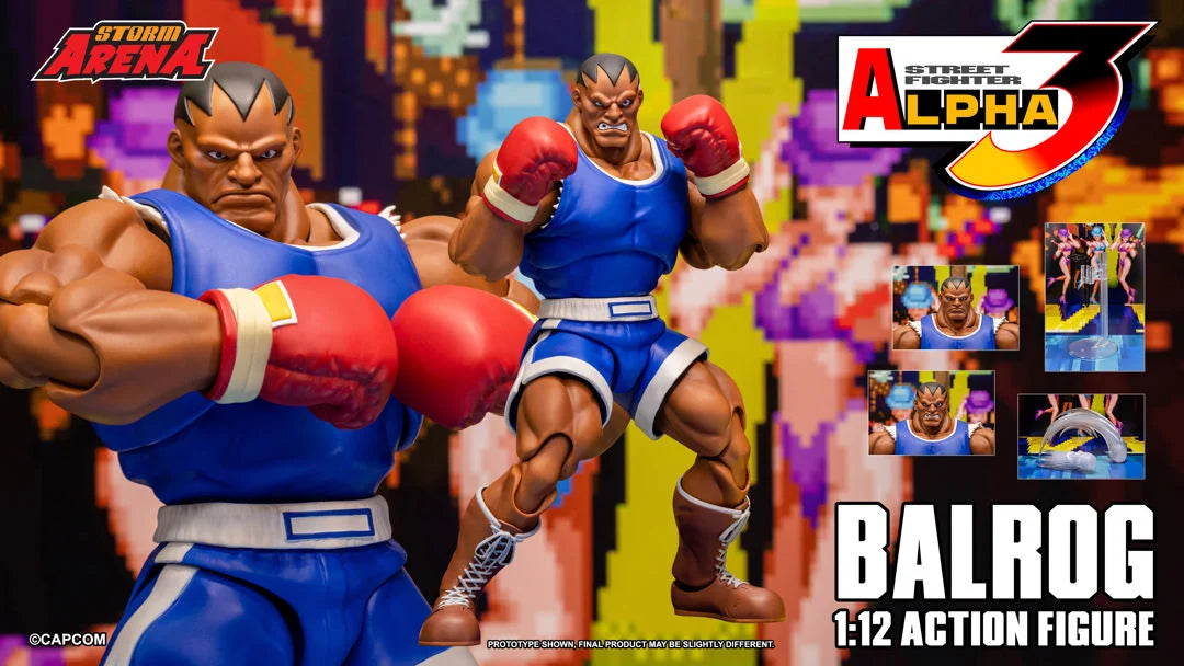 BALROG STREET FIGHTER ALPHA 3 STORM ARENA