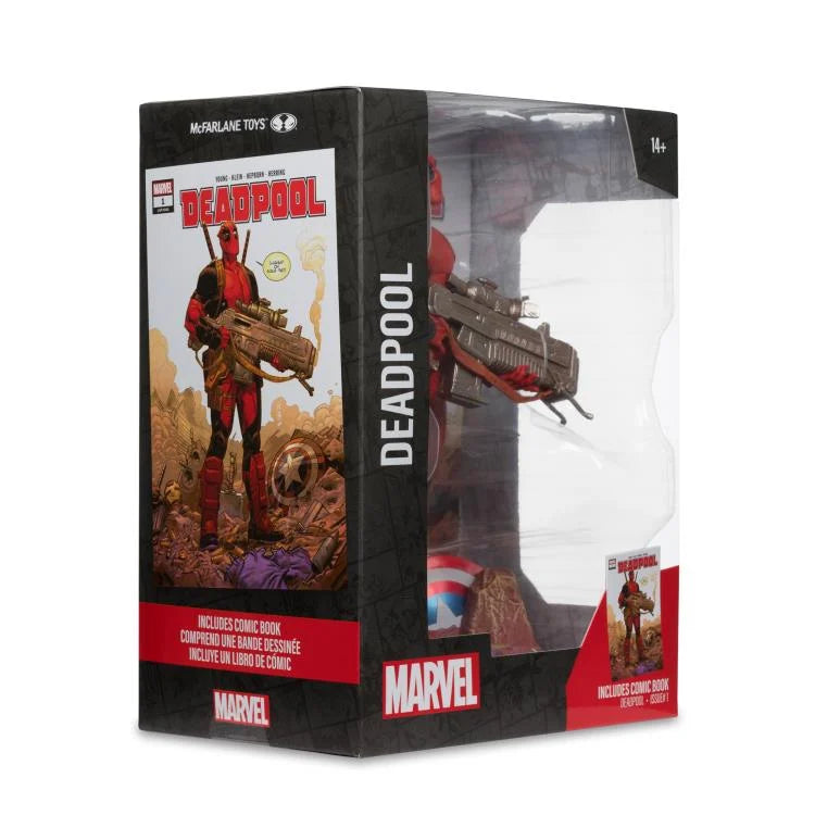 DEADPOOL POSED FIGURE MARVEL MCFARLANE 1/6