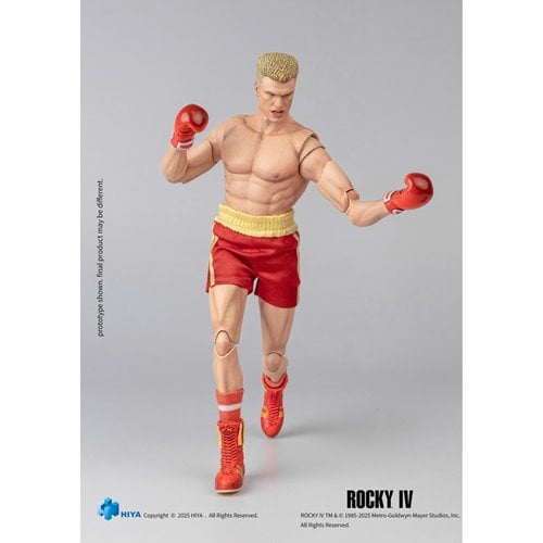 IVAN DRAGO ROCKY IV HIYA TOYS EXQUISITE SUPER SERIES