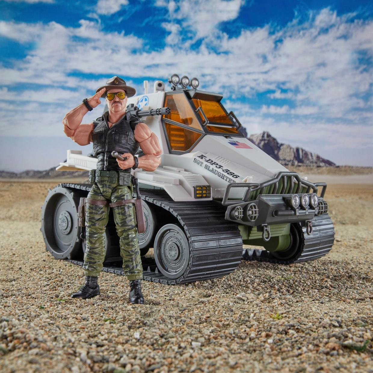 SGT SLAUGHTER Y THE TRIPLE T G.I.JOE CLASSIFIED SERIES HASBRO PULSE