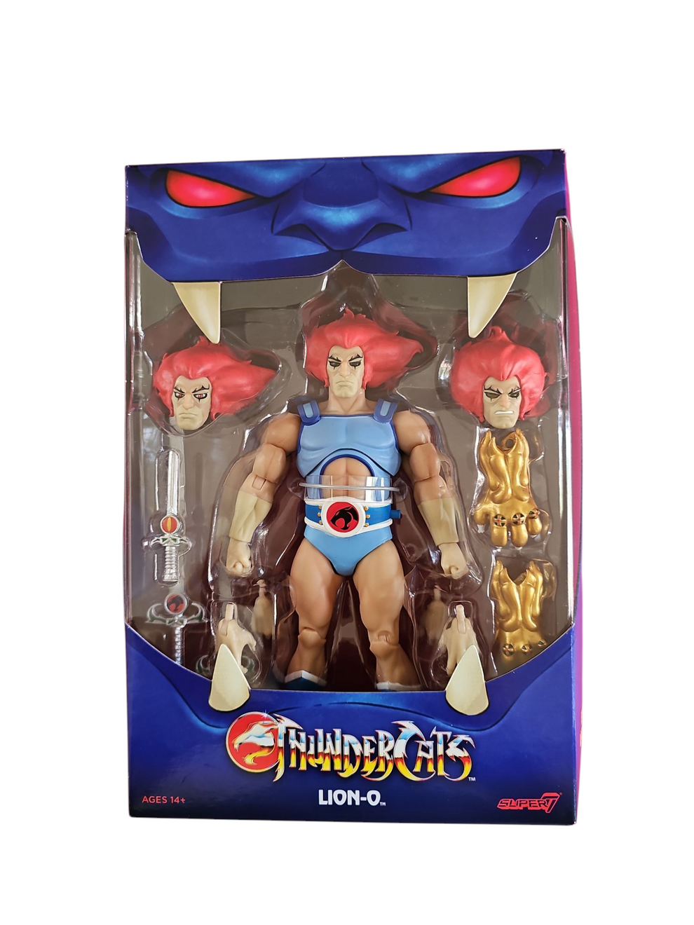LEONO Y MUMMRA LED EYES SDCC SET DOBLE SUPER7