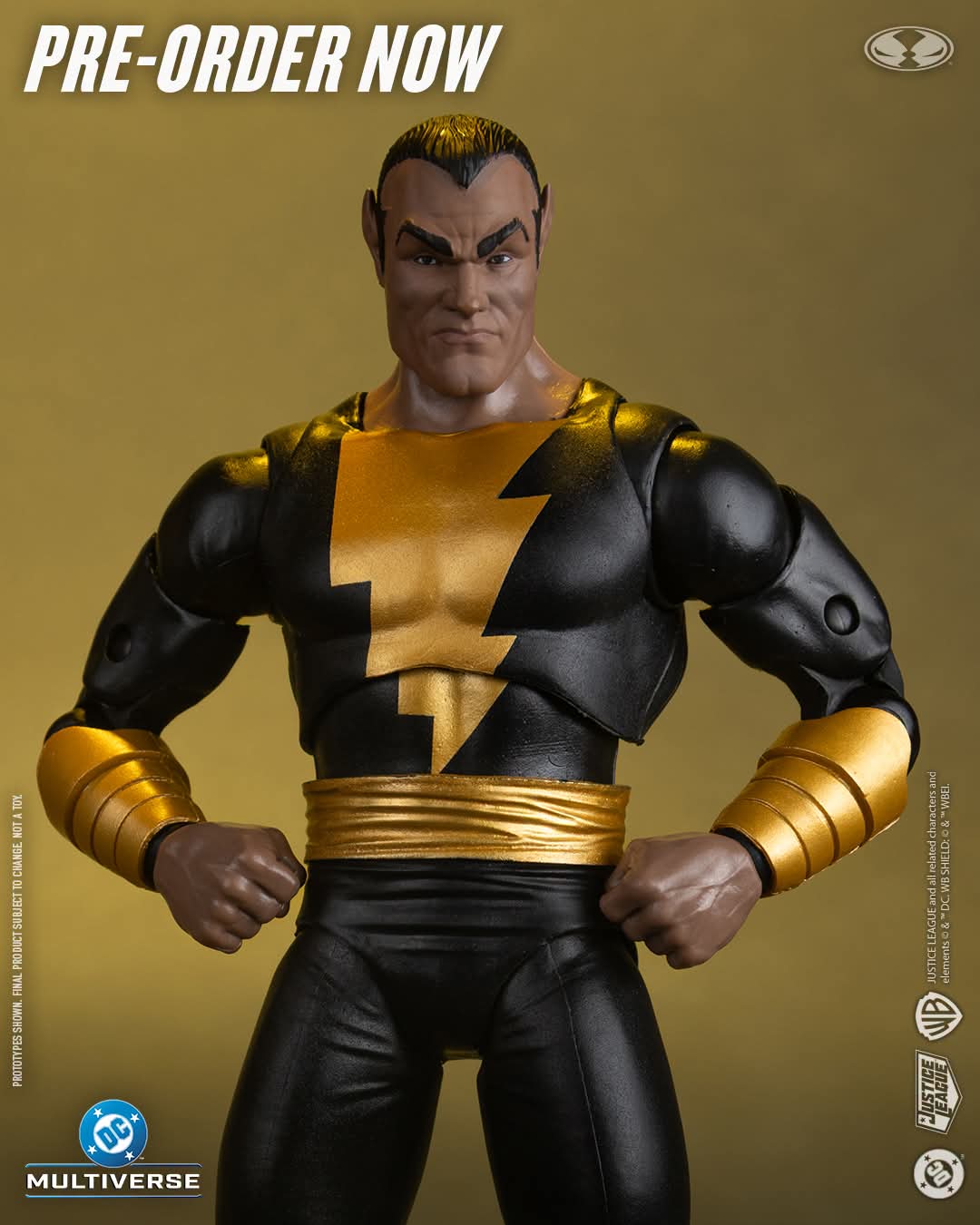 BLACK ADAM DC MULTIVERSE MCFARLANE