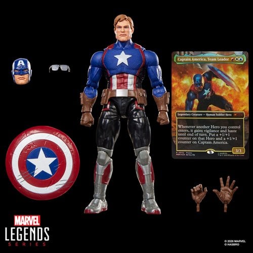 CAPITAN AMERICA AVENGERS TWILIGHT MARVEL SUPERHEROES MAGIC MARVEL LEGENDS HASBRO