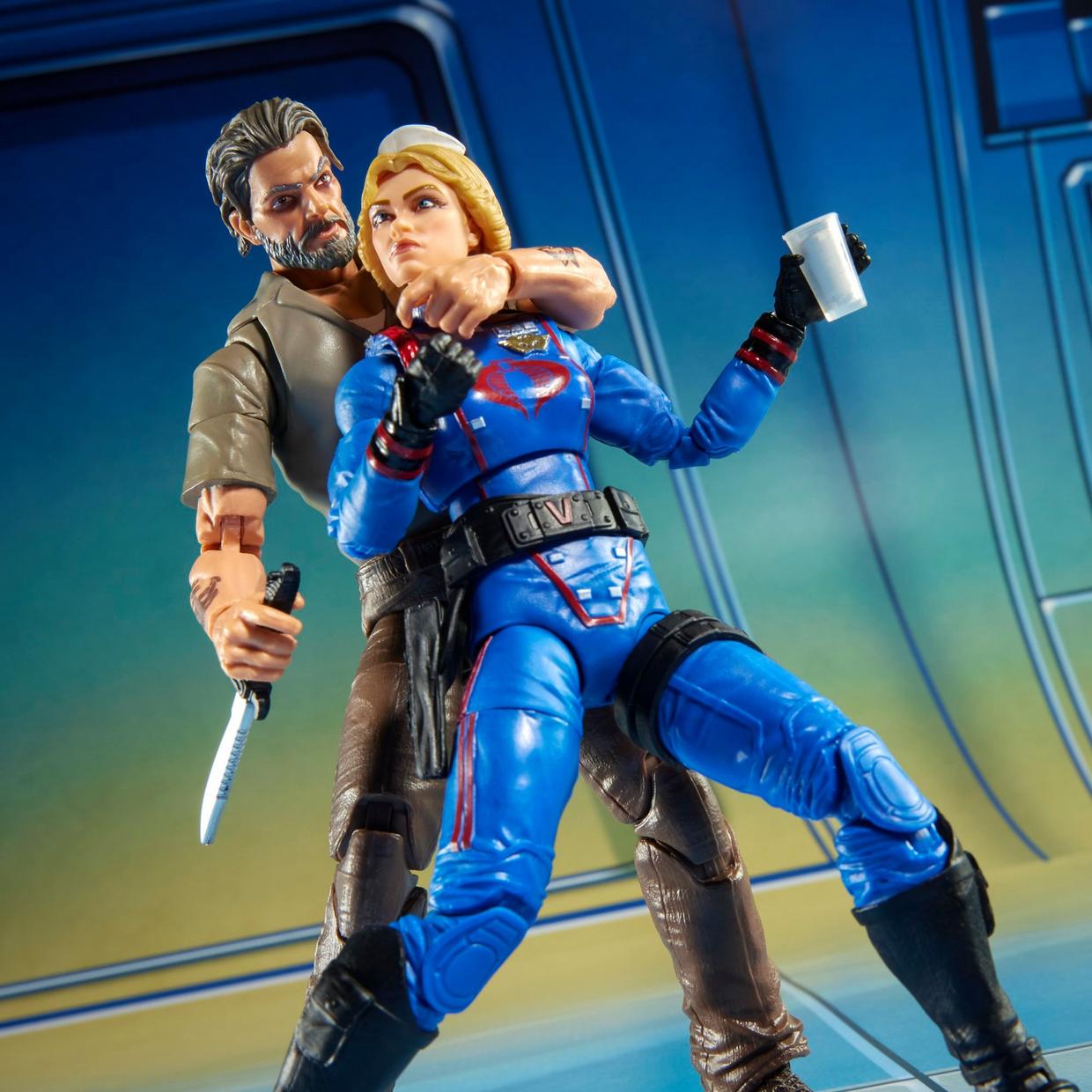 SHIPWRECK VS CADET DEMING G.I.JOE CLASSIFIED HASBRO