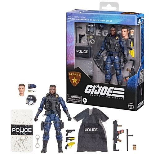 POLICE EMERGENCY SERVICE UNIT (ESU) G.I.JOE CLASSIFIED HASBRO