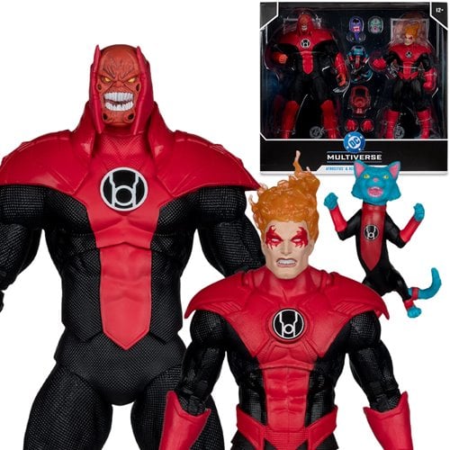 ATROCITUS AND RED LANTERN CORPS PACK DC MULTIVERSE MCFARLANE