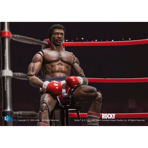 APOLLO CREED ROCKY I HIYA TOYS EXQUISITE SUPER SERIES